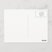 ヴィンテージ花婿介添人グロムスマン案 ポストカード (裏面)