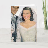 ヴィンテージ花婿 カード (正面)