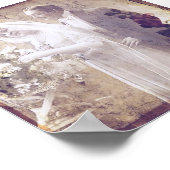 ヴィンテージ花婿 ポスター (角)