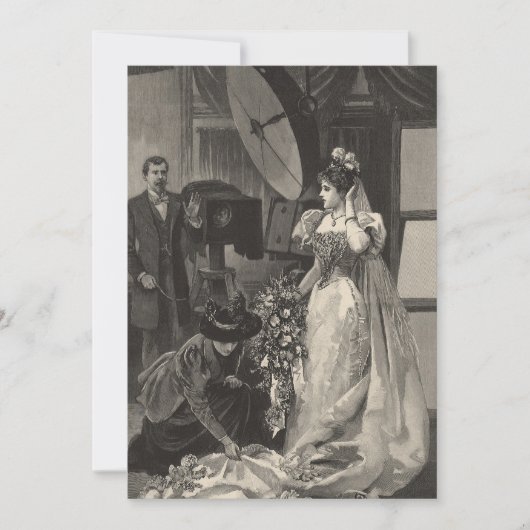 ヴィンテージ花嫁、ブライダルポートレートと写真家 (正面)