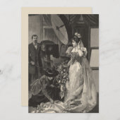 ヴィンテージ花嫁、ブライダルポートレートと写真家 (正面/裏面)