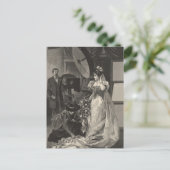 ヴィンテージ花嫁、ブライダルポートレートと写真家 ポストカード (スタンド正面)