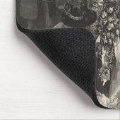 ヴィンテージ花嫁、ブライダルポートレートと写真家 マウスパッド (コーナー)