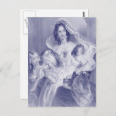 ヴィンテージ花嫁 ポストカード (正面/裏面)