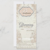 ヴィンテージ花少女おしゃぶりディスプレイカード (裏面)