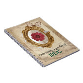 ヴィンテージ花帳栽培アイディア ノートブック (右側)