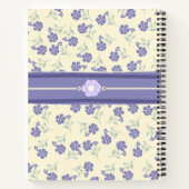 ヴィンテージ花手帳 ノートブック (裏面)