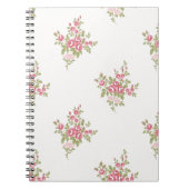 ヴィンテージ花文手帳 ノートブック (正面)