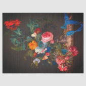 ヴィンテージ花束の花のフローラ切り離し 薄葉紙 (正面)