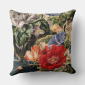 ヴィンテージ花束 クッション (裏面)