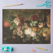 ヴィンテージ花束 薄葉紙 (クラフト)