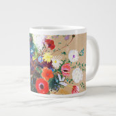 ヴィンテージ花束byオディロン・レドン ジャンボコーヒーマグカップ (正面右)