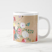 ヴィンテージ花束byオディロン・レドン ジャンボコーヒーマグカップ (右)