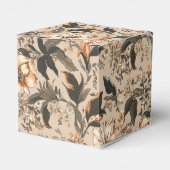 ヴィンテージ花柄お願い箱 フェイバーボックス (裏面サイド)