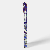 ヴィンテージ花柄の電話ケース Case-Mate iPhoneケース (裏面 / 左)