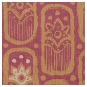 ヴィンテージ花柄インディアンスタイル。 ファブリック (クローズアップ)