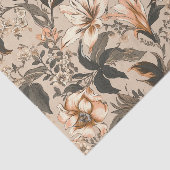 ヴィンテージ花柄ティッシュペーパー 薄葉紙 (詳細)