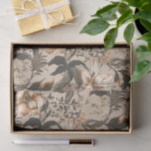 ヴィンテージ花柄ティッシュペーパー 薄葉紙 (ギフト)