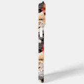 ヴィンテージ花柄パーソナライズされたiPhoneケース Case-Mate iPhoneケース (裏面 / 右)