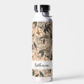 ヴィンテージ花柄パーソナルウォーターボトル ウォーターボトル (左面)