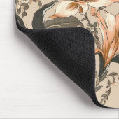 ヴィンテージ花柄マウスパッド マウスパッド (コーナー)