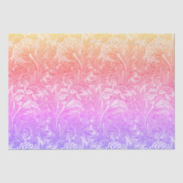 ヴィンテージ花柄包み紙 薄葉紙