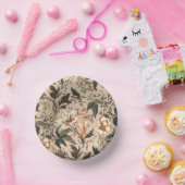 ヴィンテージ花柄紙鉢 ペーパーボウル (パーティー)