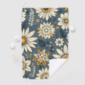 ヴィンテージ花柄 ゴルフタオル (インサイチュ)