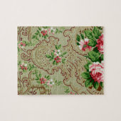 ヴィンテージ花柄 ジグソーパズル (横)