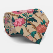 ヴィンテージ花柄 ネクタイ (ロール)