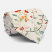 ヴィンテージ花柄 ネクタイ (ロール)