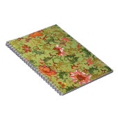 ヴィンテージ花柄 ノートブック (右側)