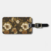 ヴィンテージ花柄(1) ラゲッジタグ (正面横)