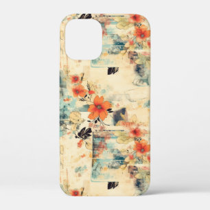 ヴィンテージ花柄(2) iPhone 12 MINI ケース