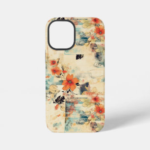 ヴィンテージ花柄(2) iPhone 12 MINIケース