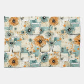 ヴィンテージ花柄(3) キッチンタオル (横)