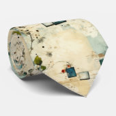 ヴィンテージ花柄(5) ネクタイ (ロール)