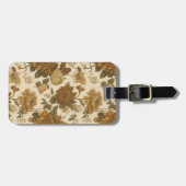 ヴィンテージ花柄(9) ラゲッジタグ (正面横)