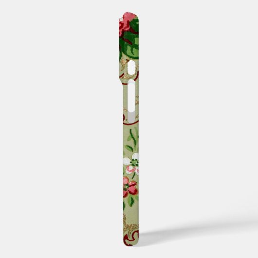 ヴィンテージ花柄 Case-Mate iPhoneケース (裏面 / 左)