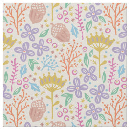 ヴィンテージ花柄bohoスタイル。 ファブリック