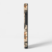 ヴィンテージ花柄iPhone 14ケース iPhoneケース (左側面)