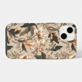 ヴィンテージ花柄iPhone 14ケース iPhoneケース (裏面横)
