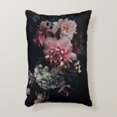 ヴィンテージ花牡丹、チューリップ、ユリ、あじさい  アクセントクッション (正面(垂直))