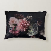 ヴィンテージ花牡丹、チューリップ、ユリ、あじさい  アクセントクッション (裏面)