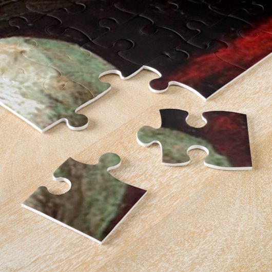 ヴィンテージ花瓶と牡丹、ビンセント・ファン・ゴッホ。 ジグソーパズル (側面)