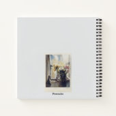 ヴィンテージ花瓶エマーソン引用文ジャーナル ノートブック (裏面)