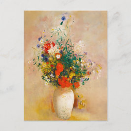 ヴィンテージ花瓶(1906) by Odilon Redon ポストカード