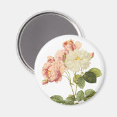 ヴィンテージ花磁石2 マグネット (正面/裏面)