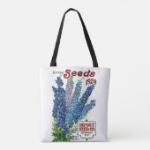 ヴィンテージ花種カタログ1929トートバッグ トートバッグ (裏面)