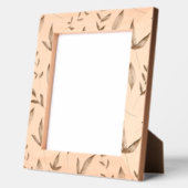 ヴィンテージ花紋刻印 レーザー彫刻フレーム (左)